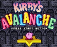 Jaquette de Kirby's Avalanche